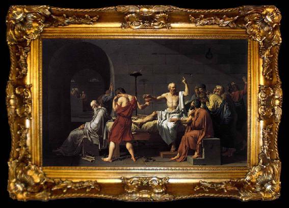 framed  Jacques-Louis  David The Death of Sardanapalus, ta009-2